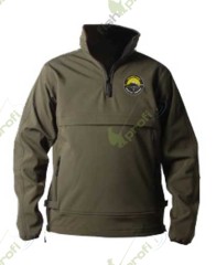 Толстовка AVID CARP SOFTSHELL SMOCK" зеленая р-р XL